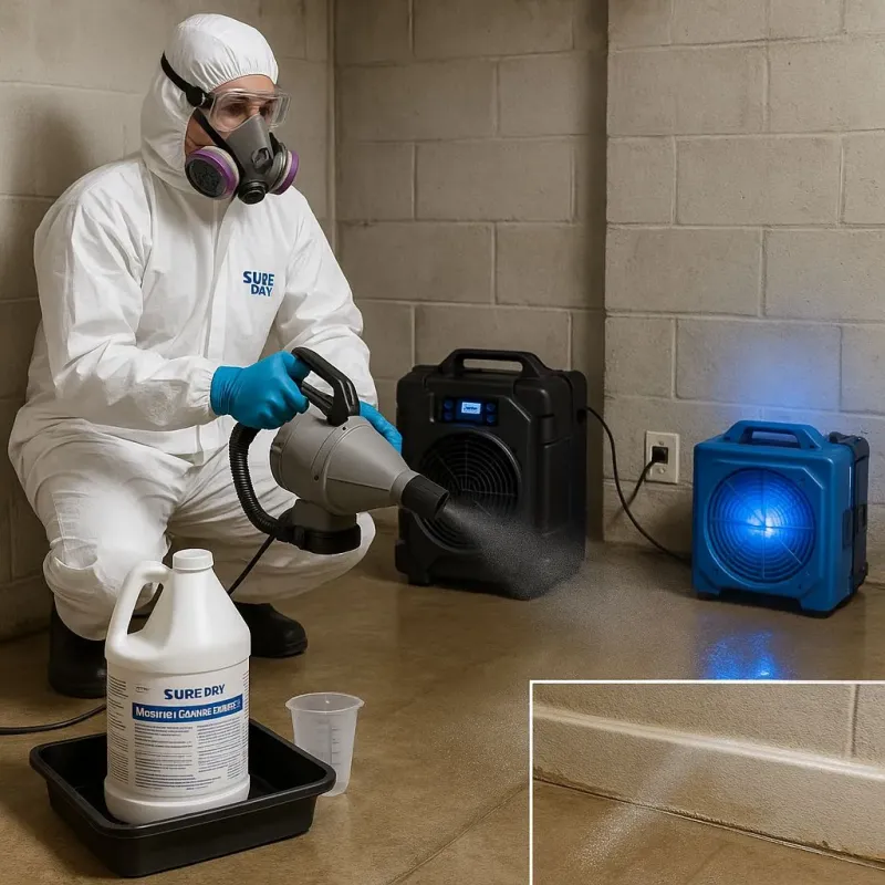 Sanitization and Odor Removal process in Picayune, MS