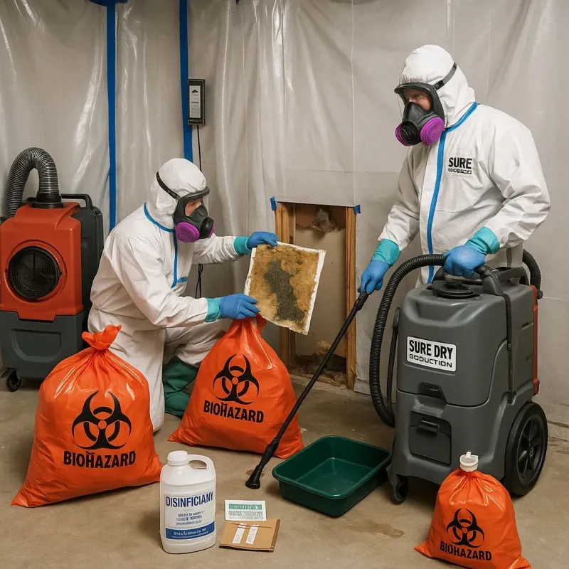 Contaminated Water Handling Protocols process in Picayune, MS